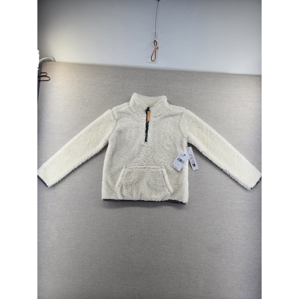 Joe's Kids 4T Sherpa Fleece Sweater 1/4 Zip Long Sleeve Pullover Sweatshirt